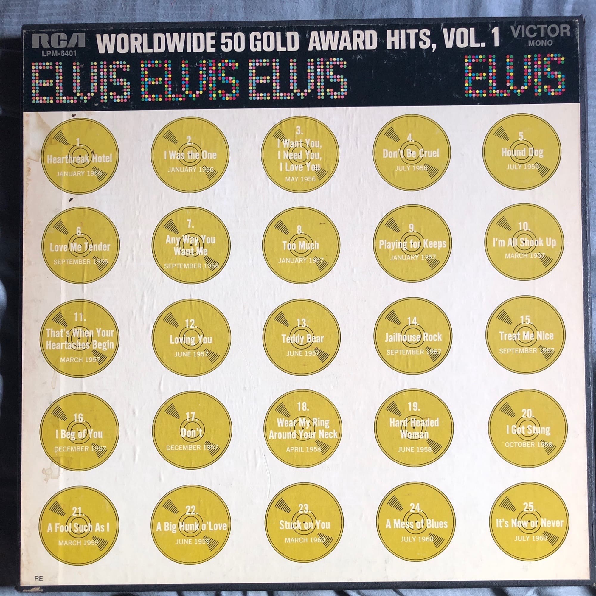 Worldwide 50 Award Hits Vol.1 by Elvis Presley